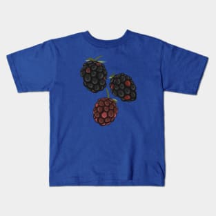 Blackberries Kids T-Shirt